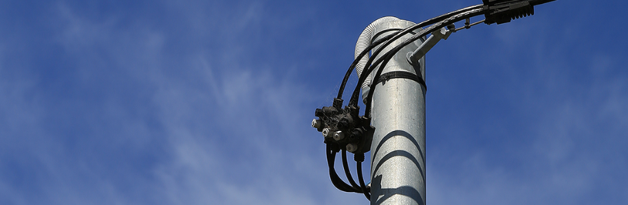 Steel pole