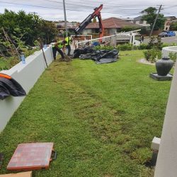 Eris underground power installation work