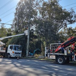 Live Power Pole Work By Eris Electrical