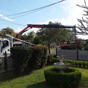 power pole work