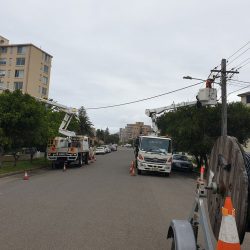 Private power pole repair and installation