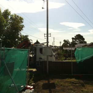 Temporary builders supply