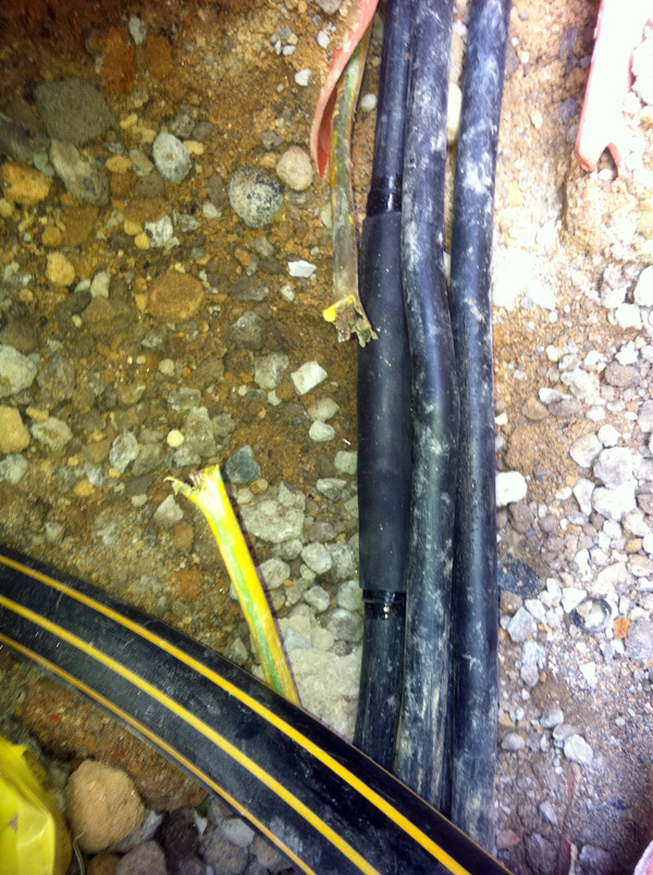 Underground cable repair