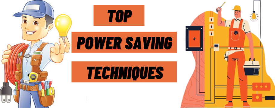 Power saving techniques