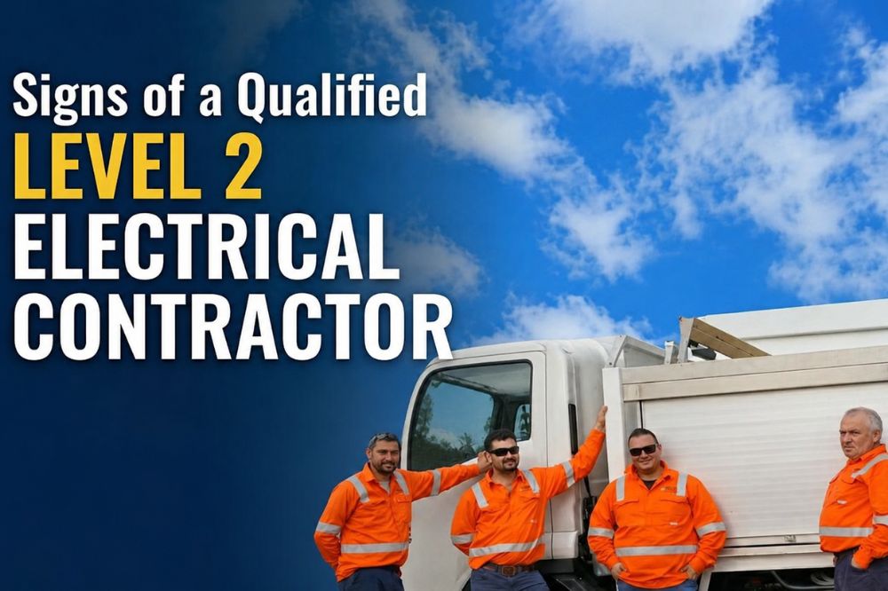 7 Signs of a Qualified Level 2 Electrical Contractor