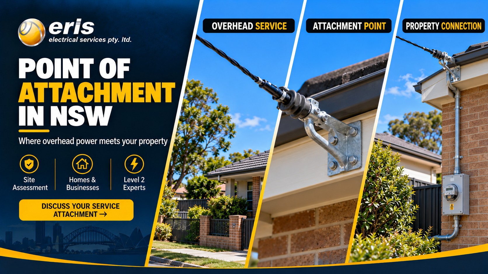 Who Installs, Repairs, or Moves Your Point of Attachment in NSW?