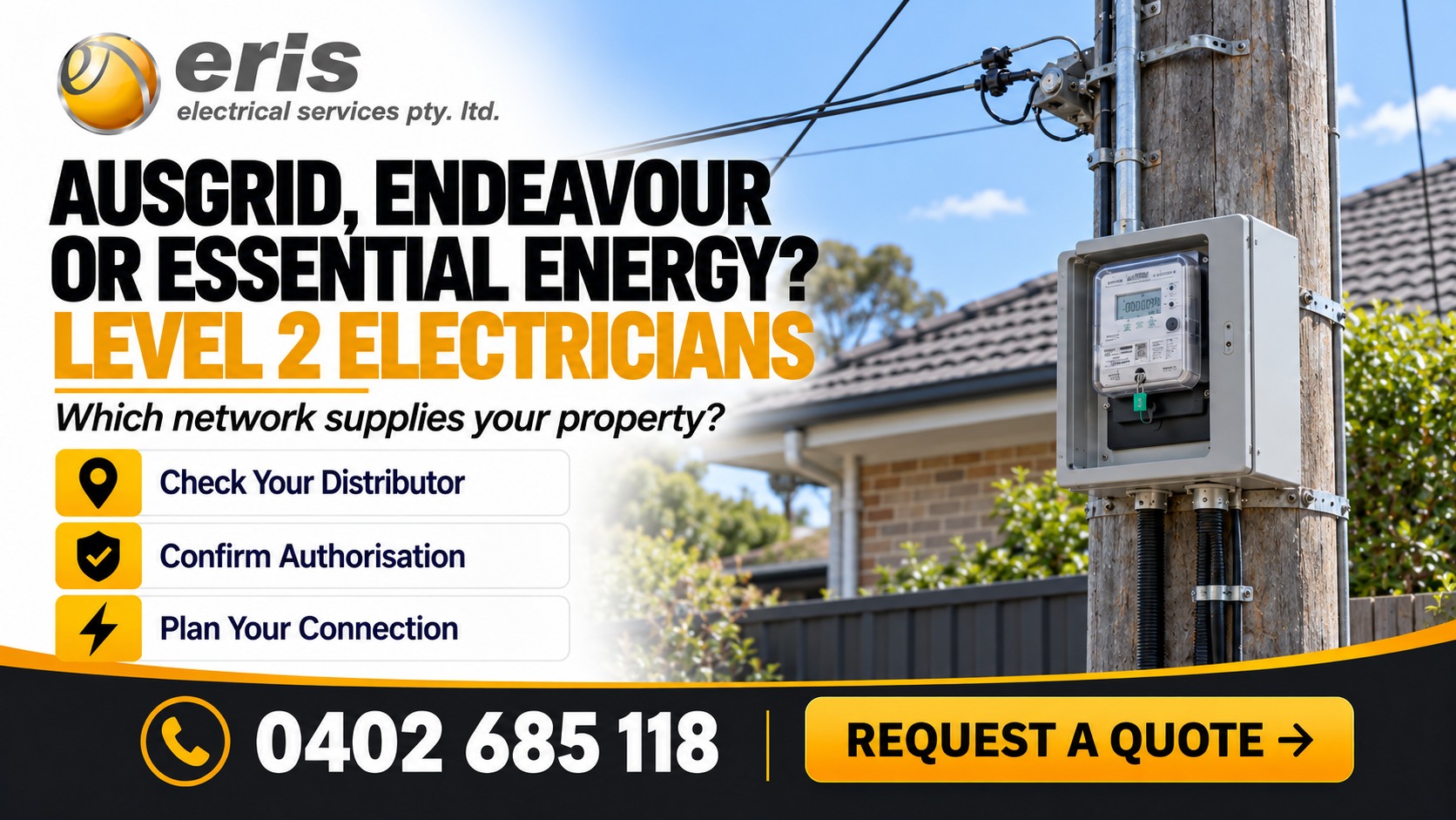 Ausgrid, Endeavour Energy or Essential Energy: Which Level 2 Electrician Does Your Sydney Property Need?